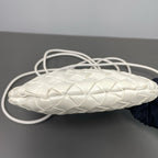 Bottega Veneta White Crossbody