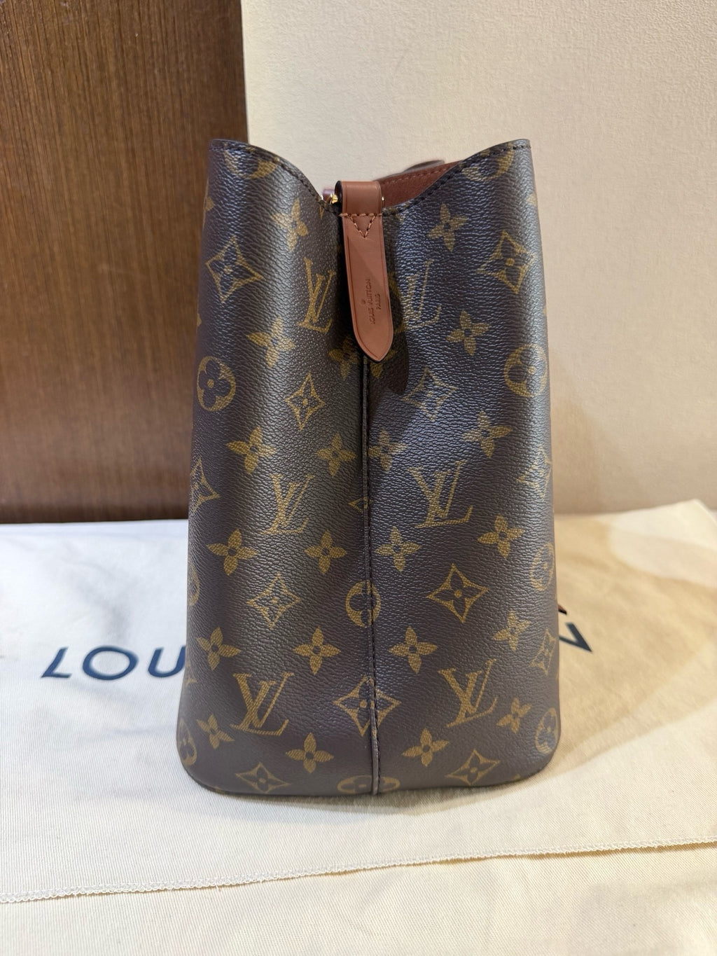Louis Vuitton Brown Bucket & Drawstring Bag