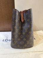 Louis Vuitton Brown Bucket & Drawstring Bag