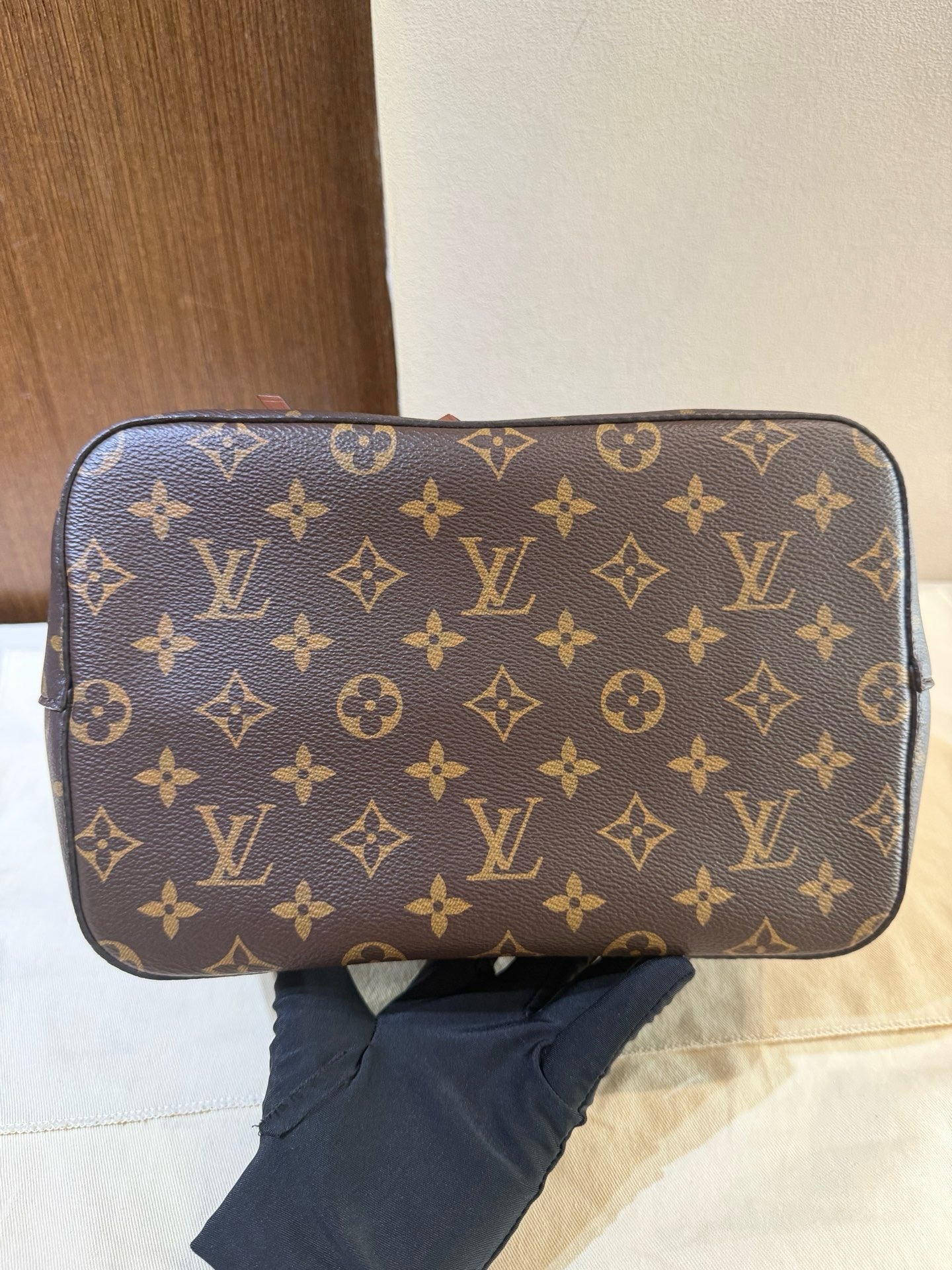 Louis Vuitton Brown Bucket & Drawstring Bag