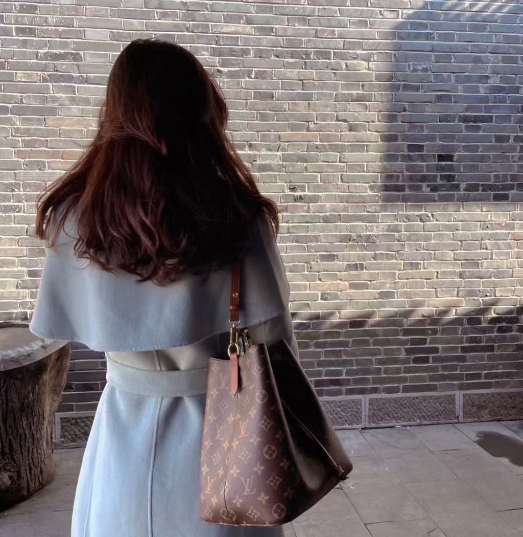 Louis Vuitton Brown Bucket & Drawstring Bag