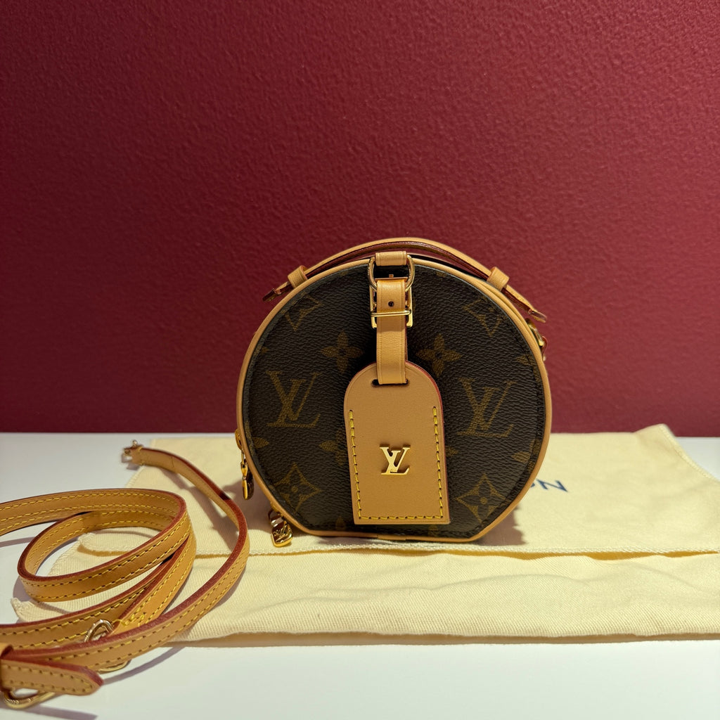 Louis Vuitton MINI HAT BOX Handbag 12 x 6.5 x 13 M83575