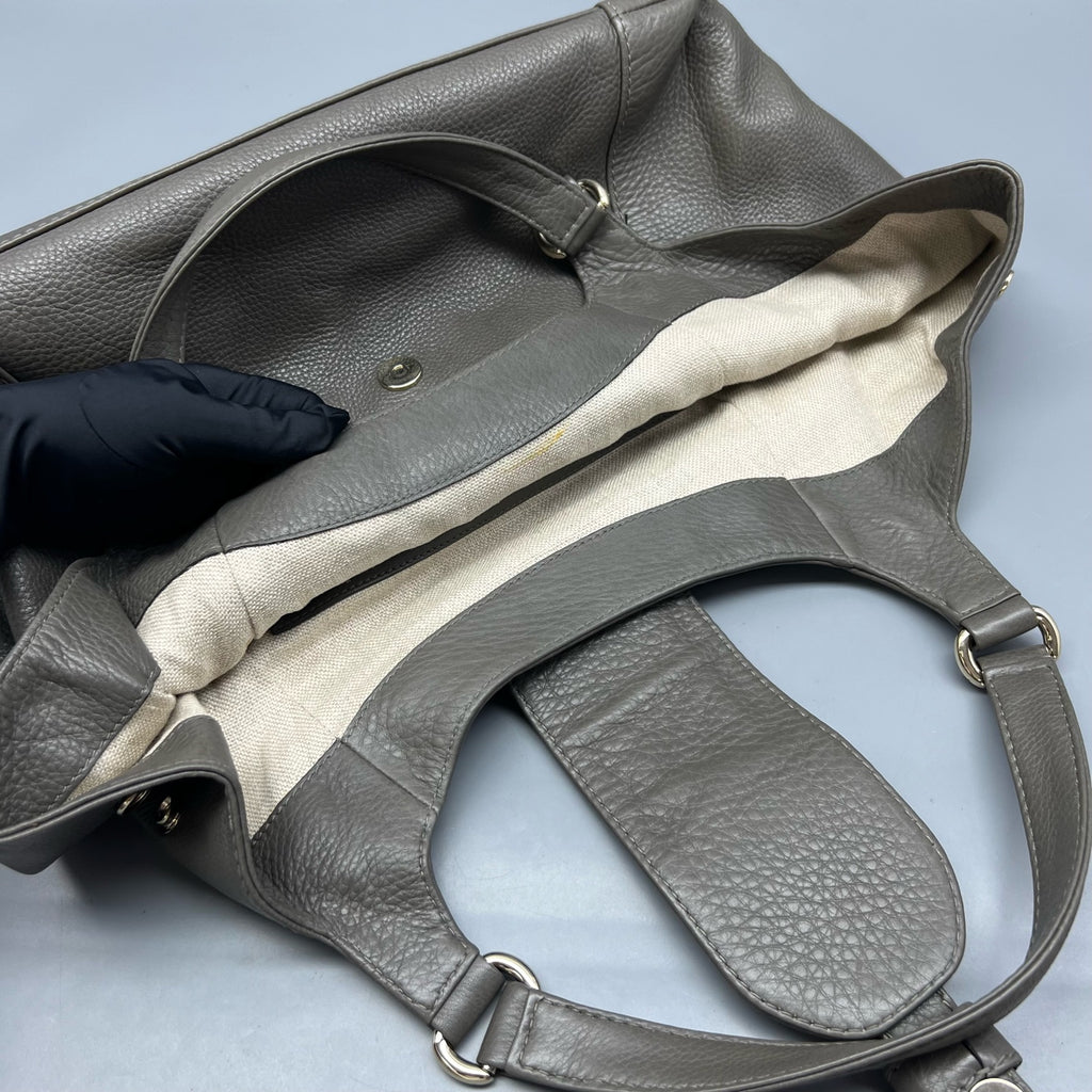 Gucci Gray Shoulder Bag