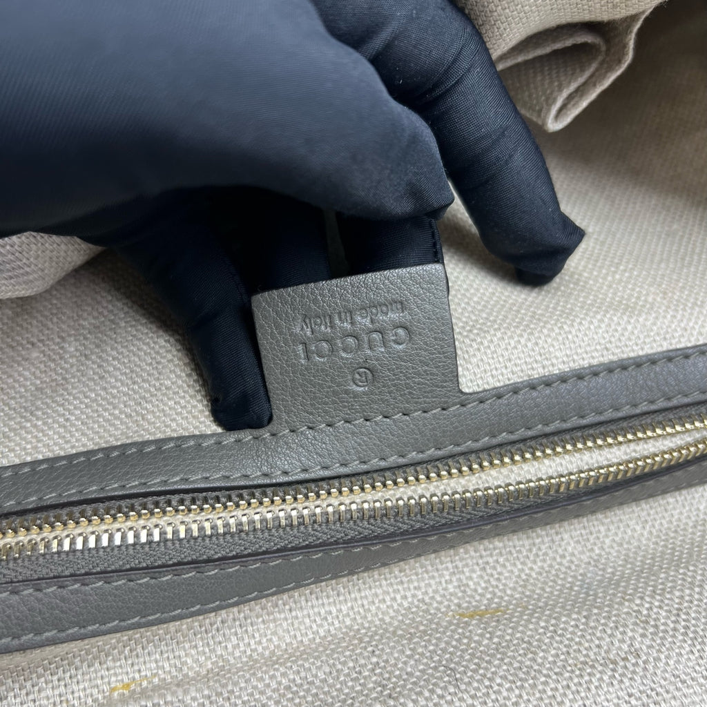 Gucci Gray Shoulder Bag