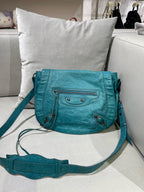 Balenciaga Blue Crossbody