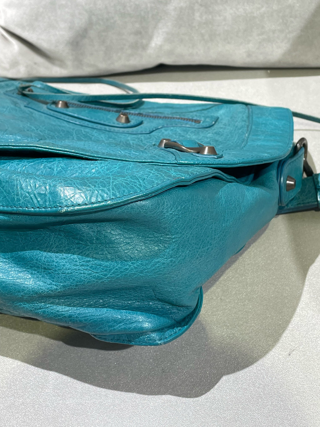 Balenciaga Blue Crossbody
