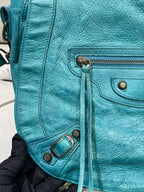 Balenciaga Blue Crossbody