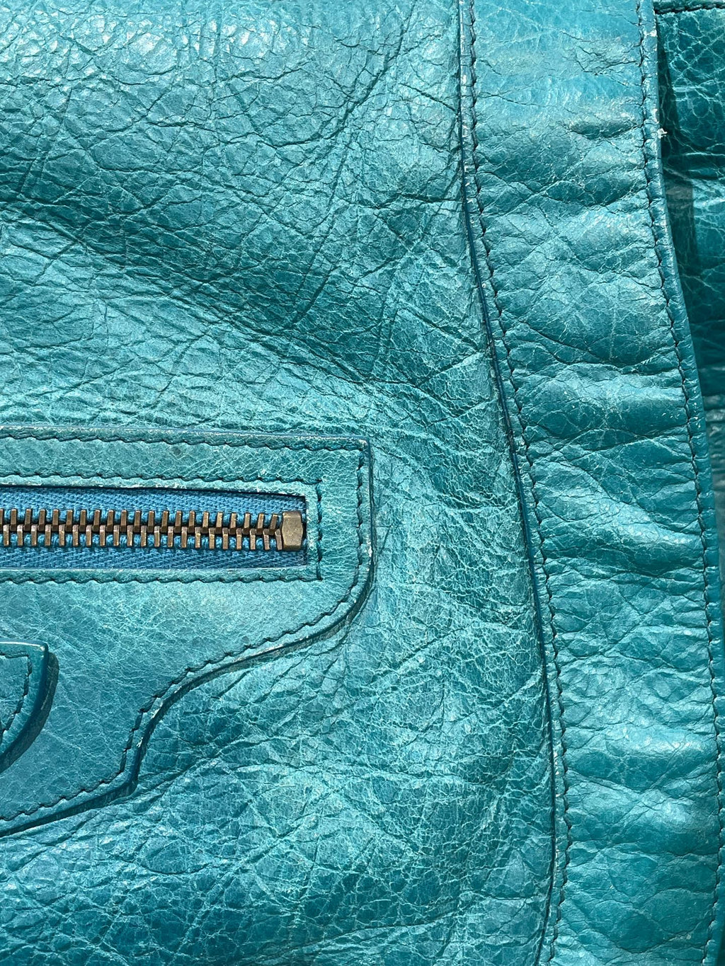 Balenciaga Blue Crossbody