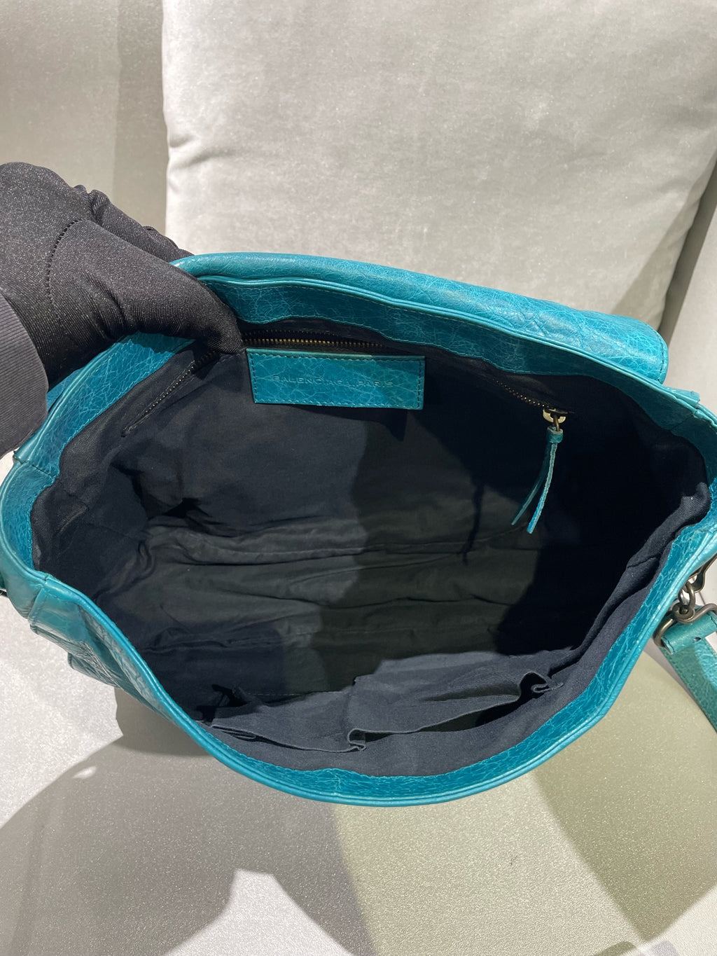 Balenciaga Blue Crossbody