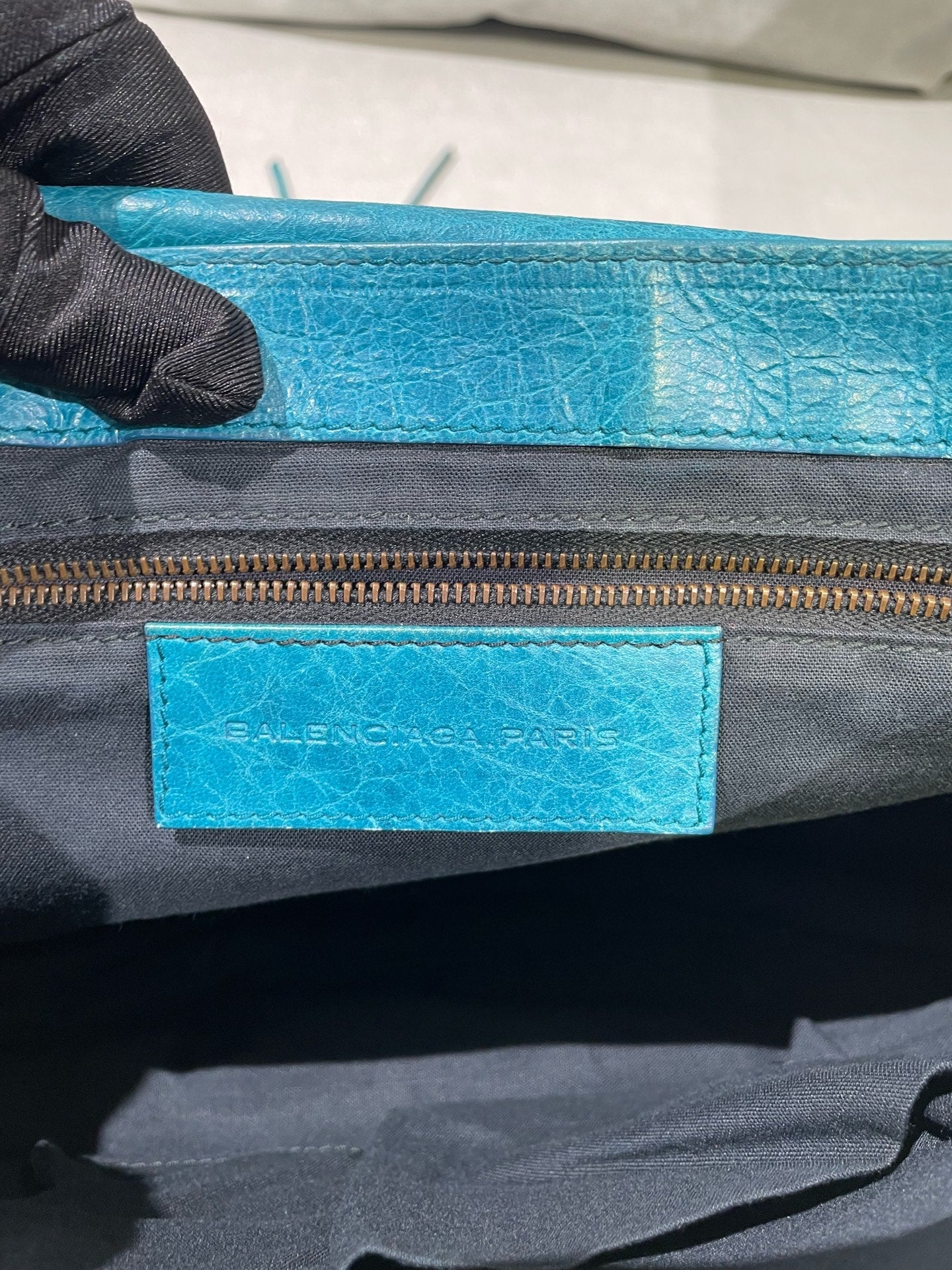 Balenciaga Blue Crossbody