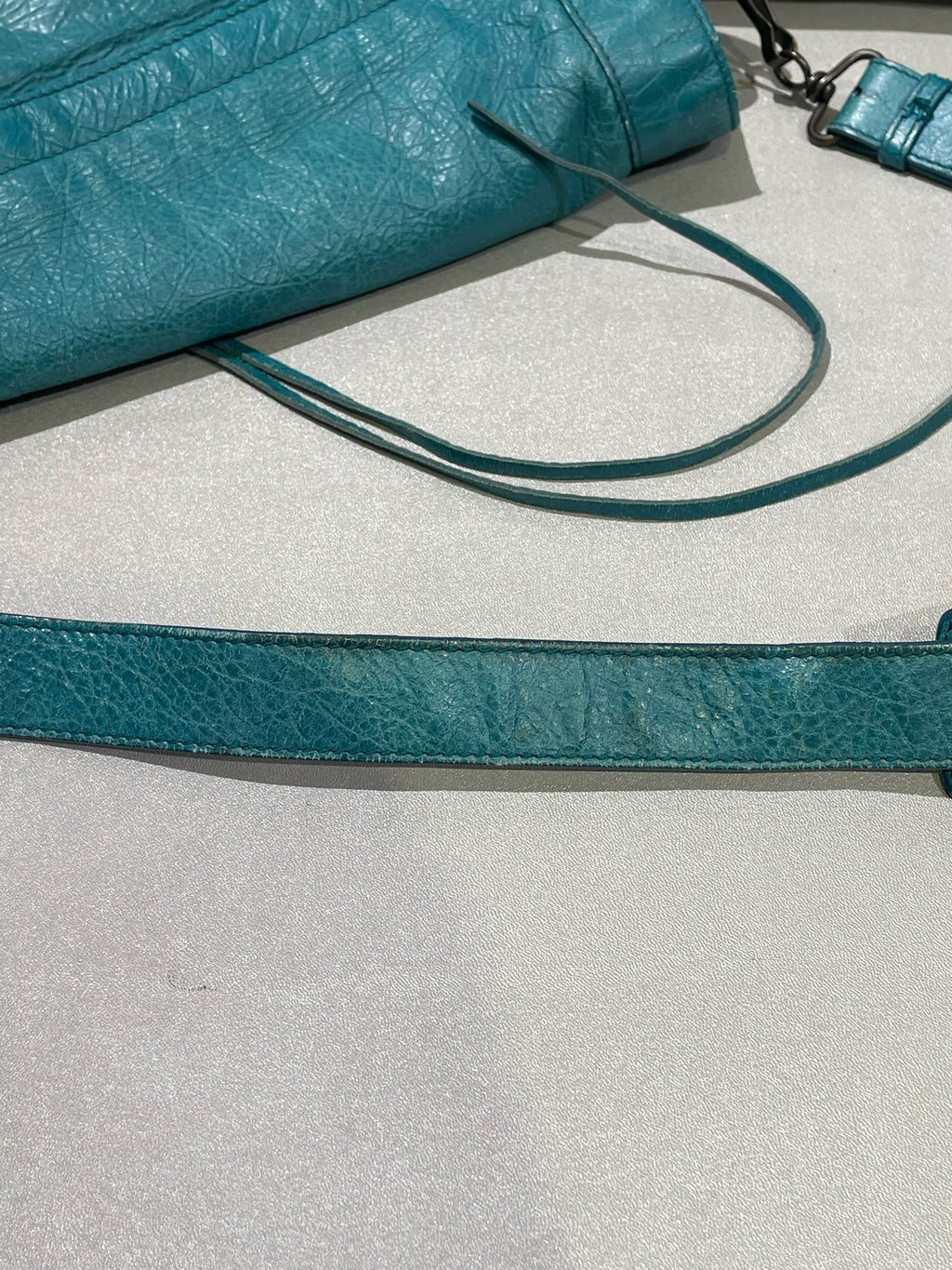 Balenciaga Blue Crossbody