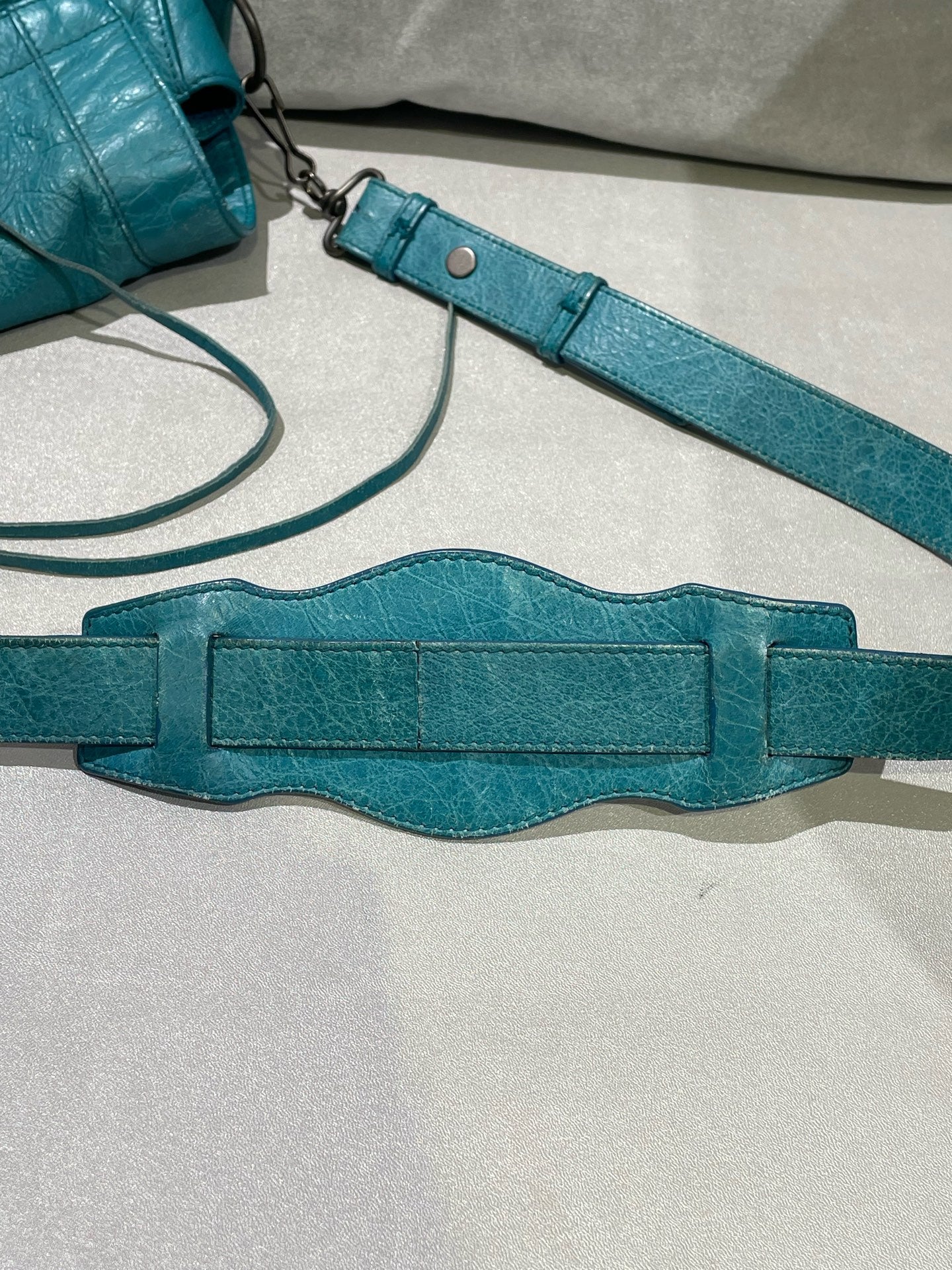 Balenciaga Blue Crossbody