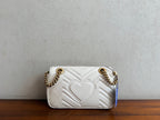 Gucci GG Marmont Collection White Backpack 446744 DTDIT 9022