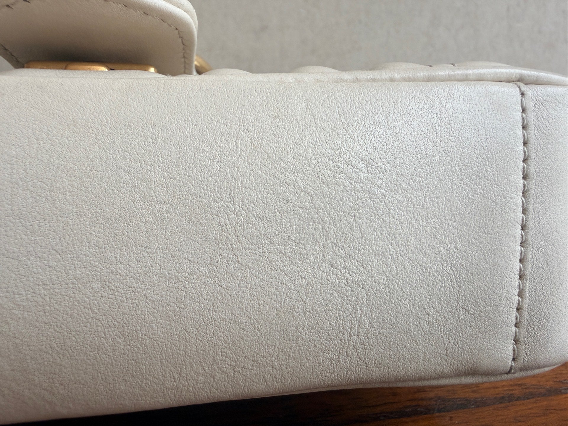 Gucci GG Marmont Collection White Backpack 446744 DTDIT 9022