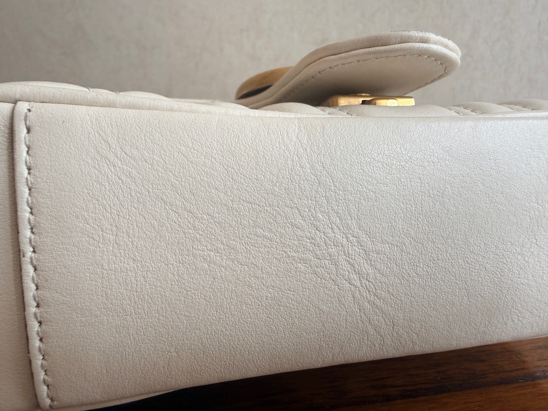 Gucci GG Marmont Collection White Backpack 446744 DTDIT 9022