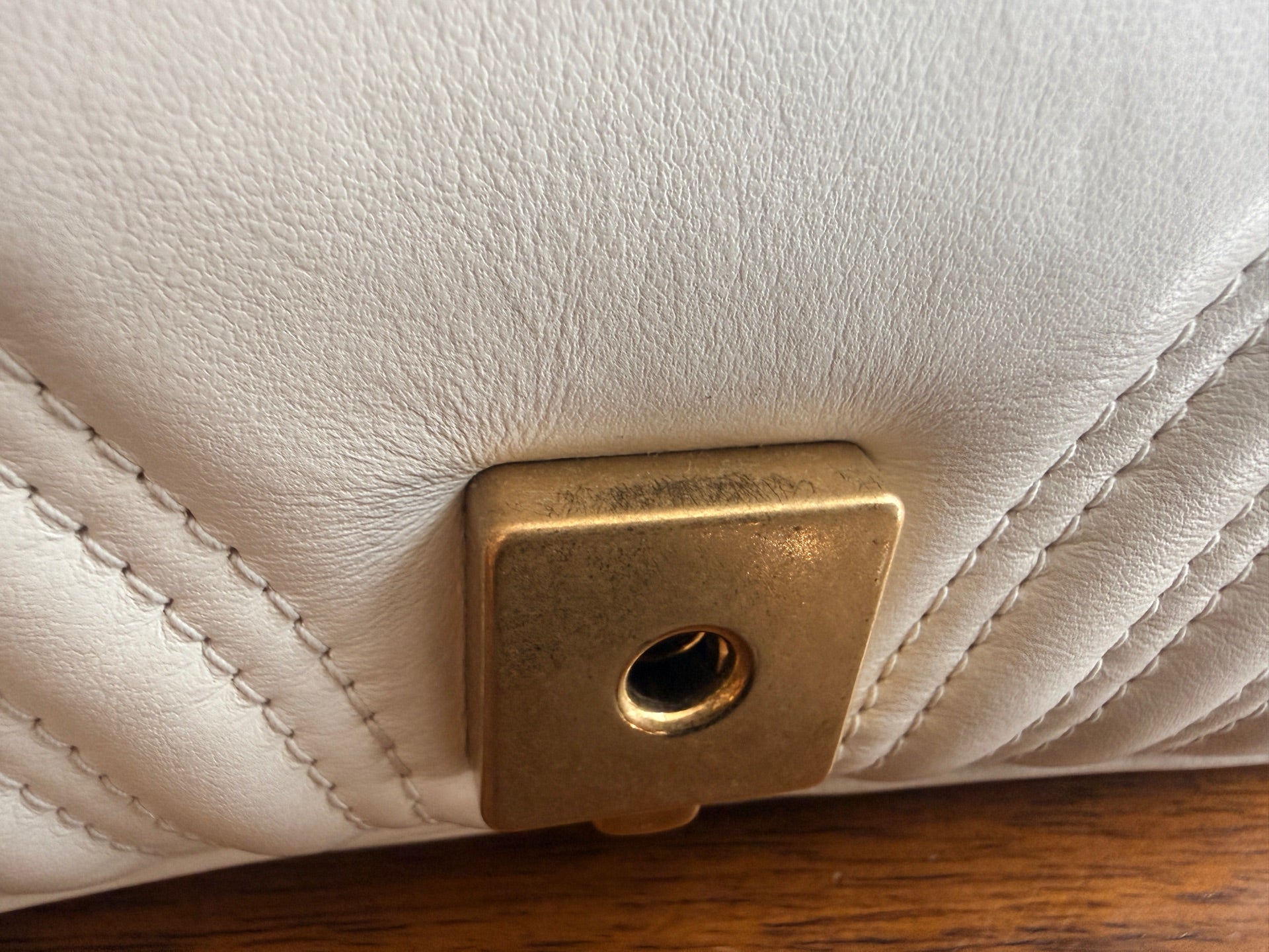 Gucci GG Marmont Collection White Backpack 446744 DTDIT 9022