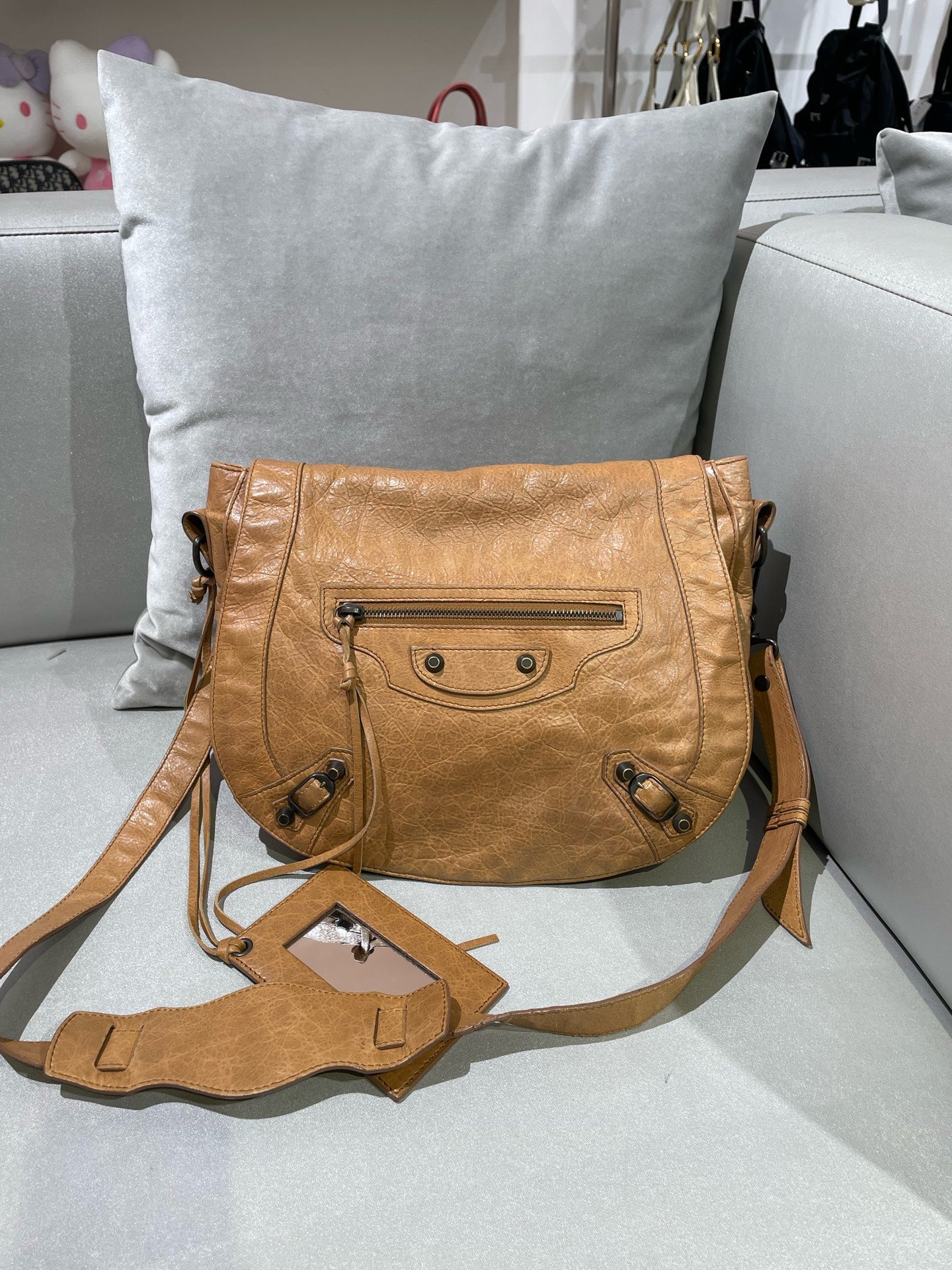 Balenciaga Brown Crossbody