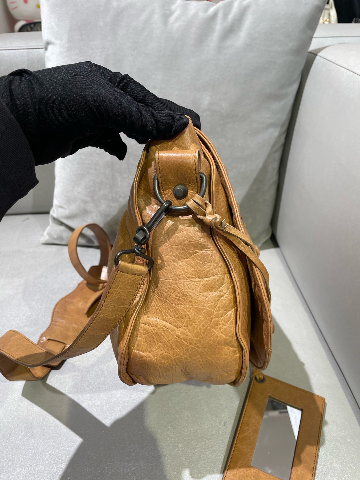 Balenciaga Brown Crossbody