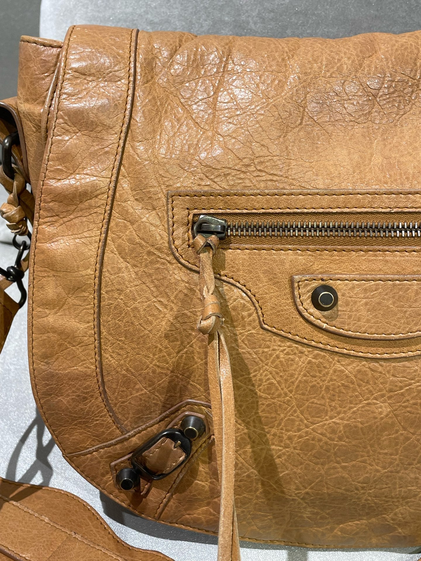 Balenciaga Brown Crossbody