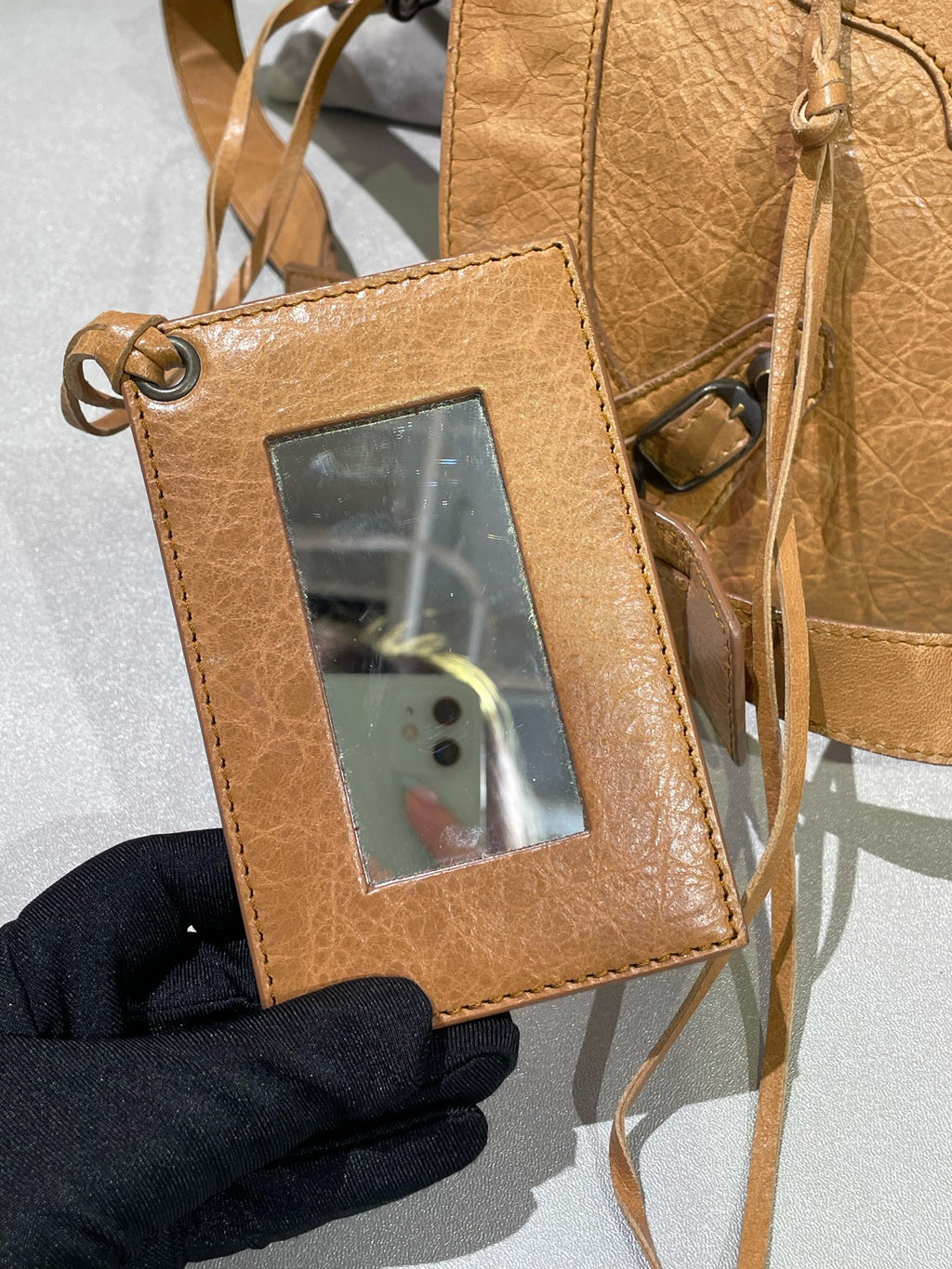 Balenciaga Brown Crossbody
