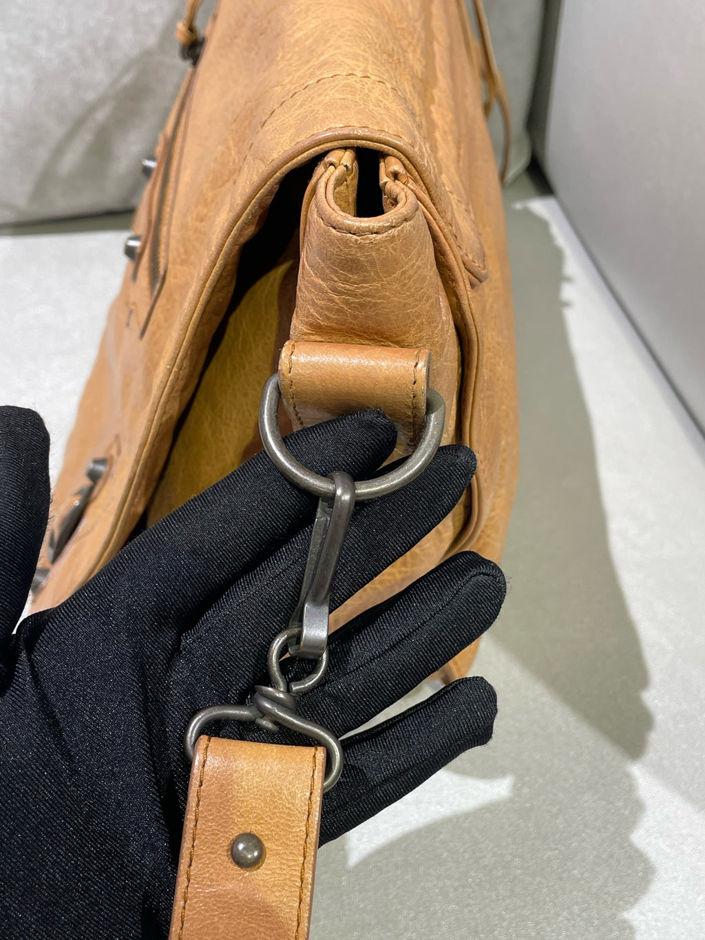 Balenciaga Brown Crossbody