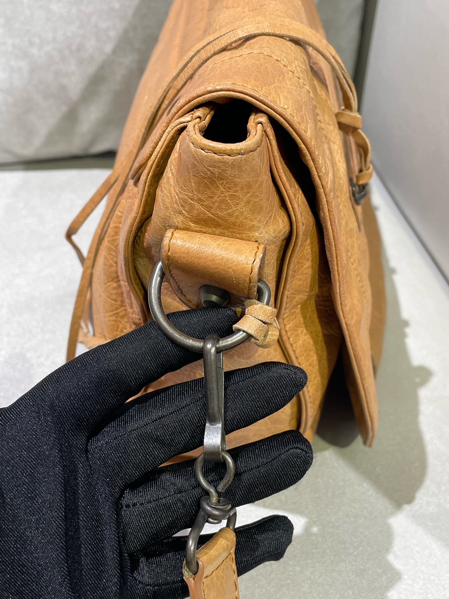 Balenciaga Brown Crossbody