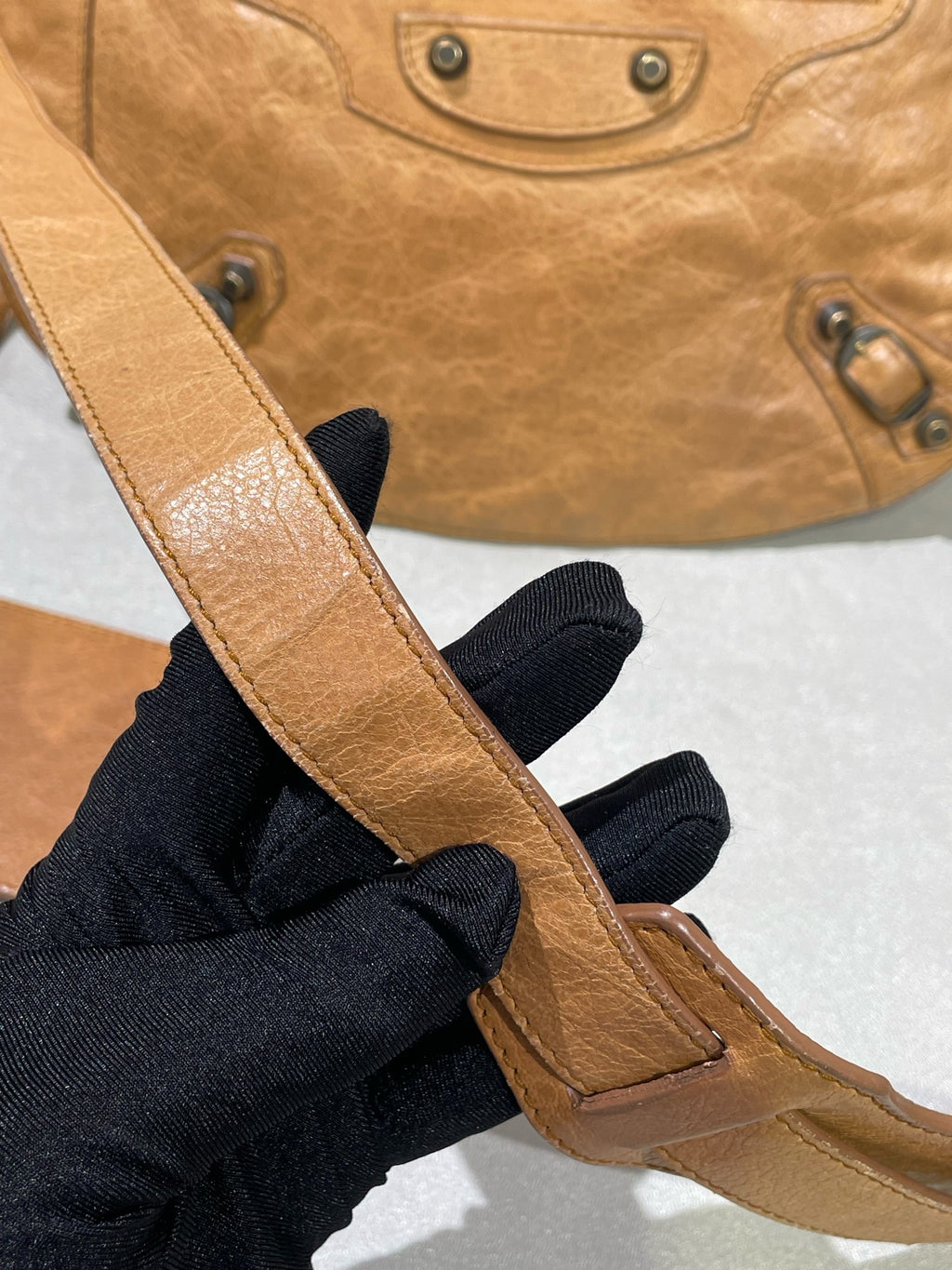 Balenciaga Brown Crossbody