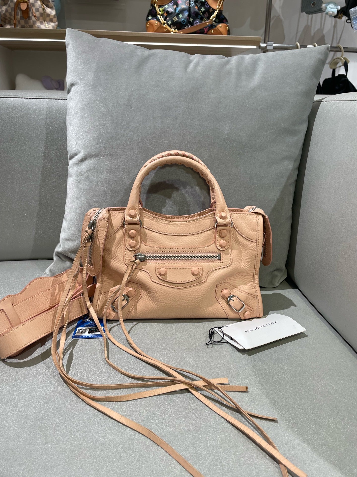 Balenciaga Pink Crossbody