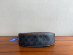 Celine AVA logo-print handbag Canvas Brown 193952BZJ.04LU