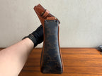 Celine AVA logo-print handbag Canvas Brown 193952BZJ.04LU