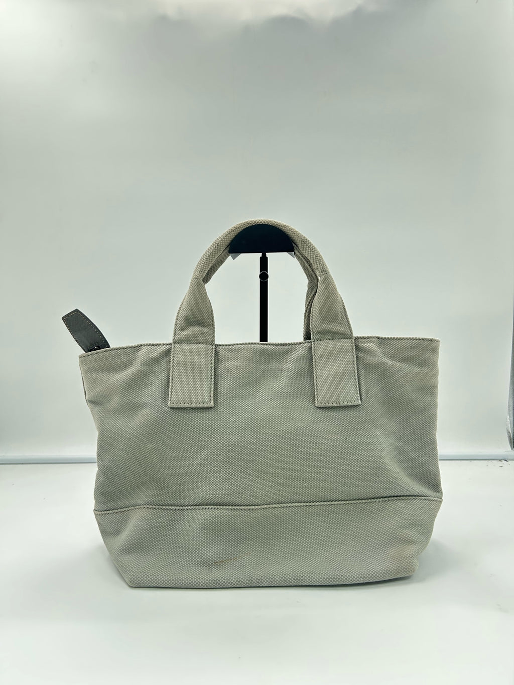 Prada Canvas Gray Tote