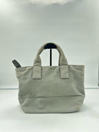 Prada Canvas Gray Tote