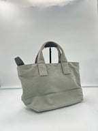 Prada Canvas Gray Tote