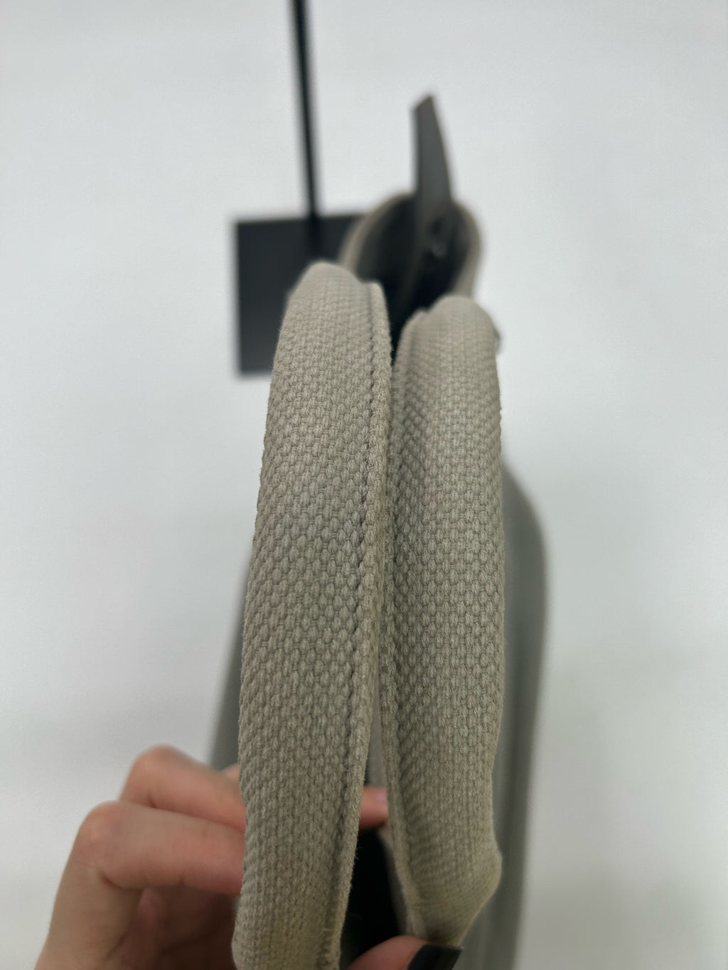Prada Canvas Gray Tote