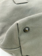 Prada Canvas Gray Tote