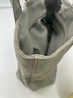 Prada Canvas Gray Tote