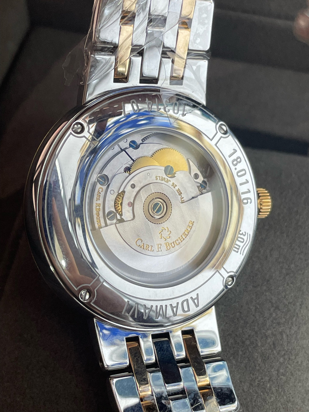 Carl F.Bucherer Edmar Rose gold Automatic (self-winding) watch 39 millimeters 00.10314.07.15.21