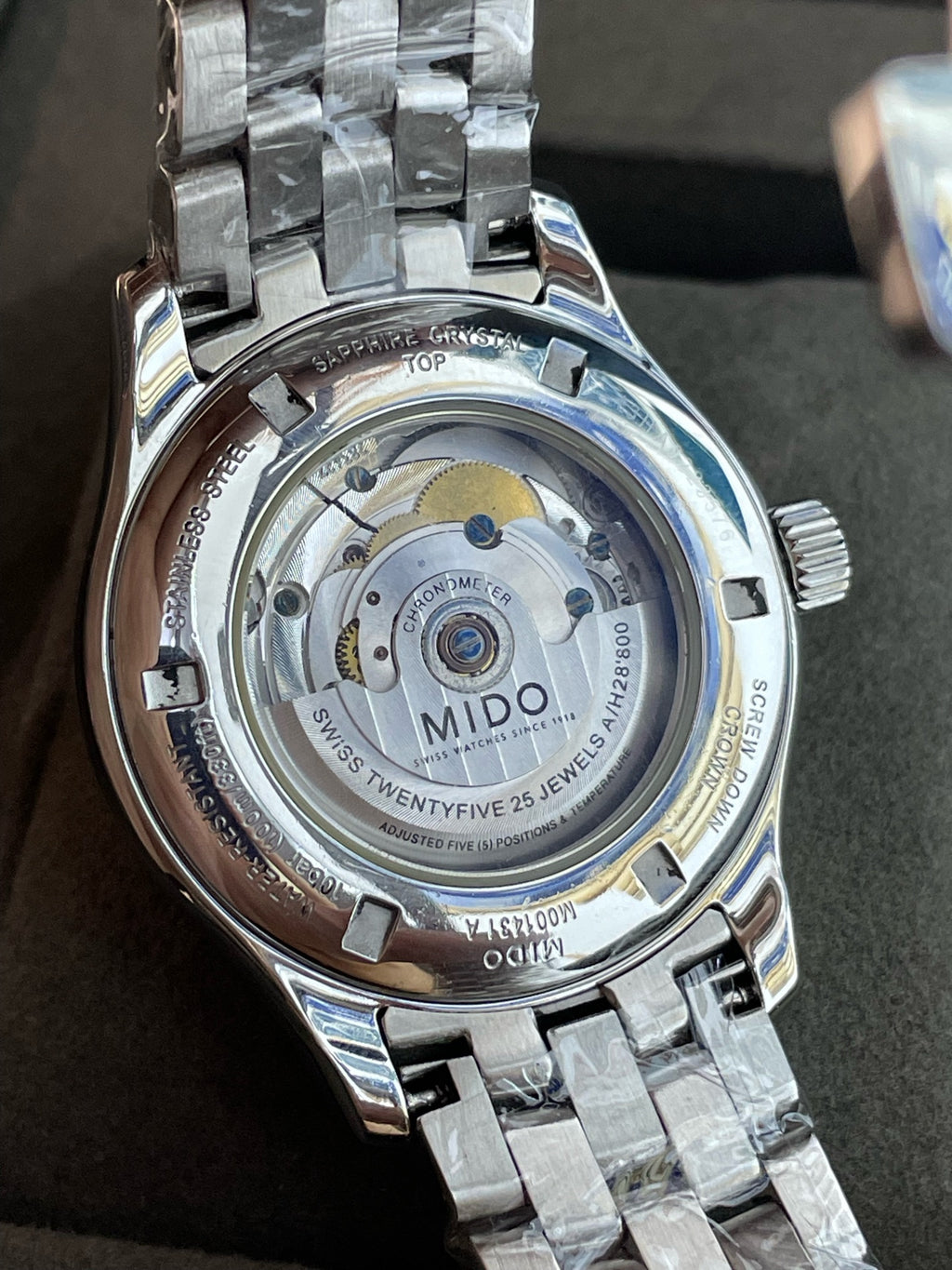 Mido Bruna Gray Automatic (self-winding) watch 40.00 MM M001.431.11.066.92