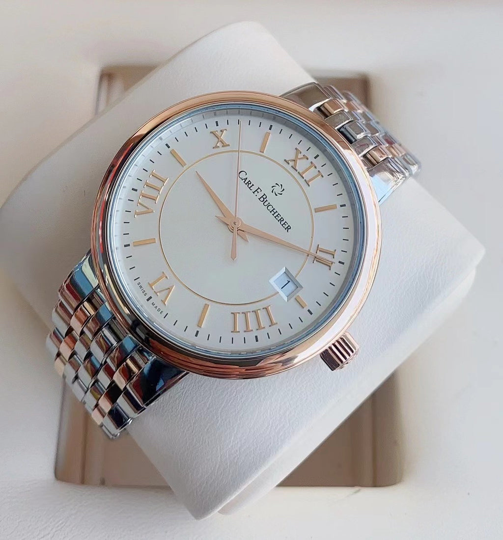 Carl F.Bucherer Edmar Rose gold Automatic (self-winding) watch 39 millimeters 00.10314.07.15.21