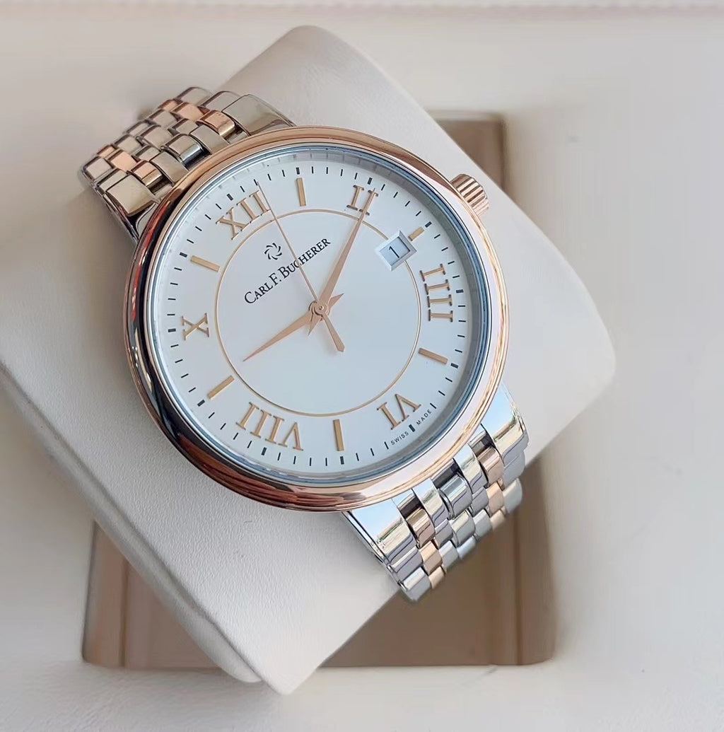 Carl F.Bucherer Edmar Rose gold Automatic (self-winding) watch 39 millimeters 00.10314.07.15.21