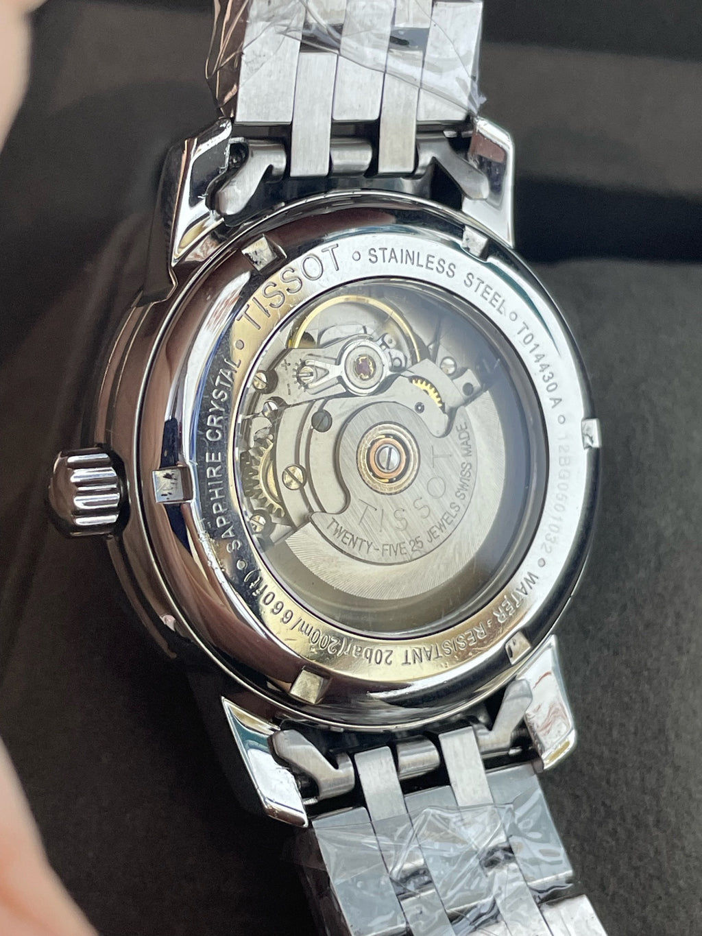 Tissot Exercise Black Automatic (self-winding) watch 39.8 millimeters T014.430.11.057.00