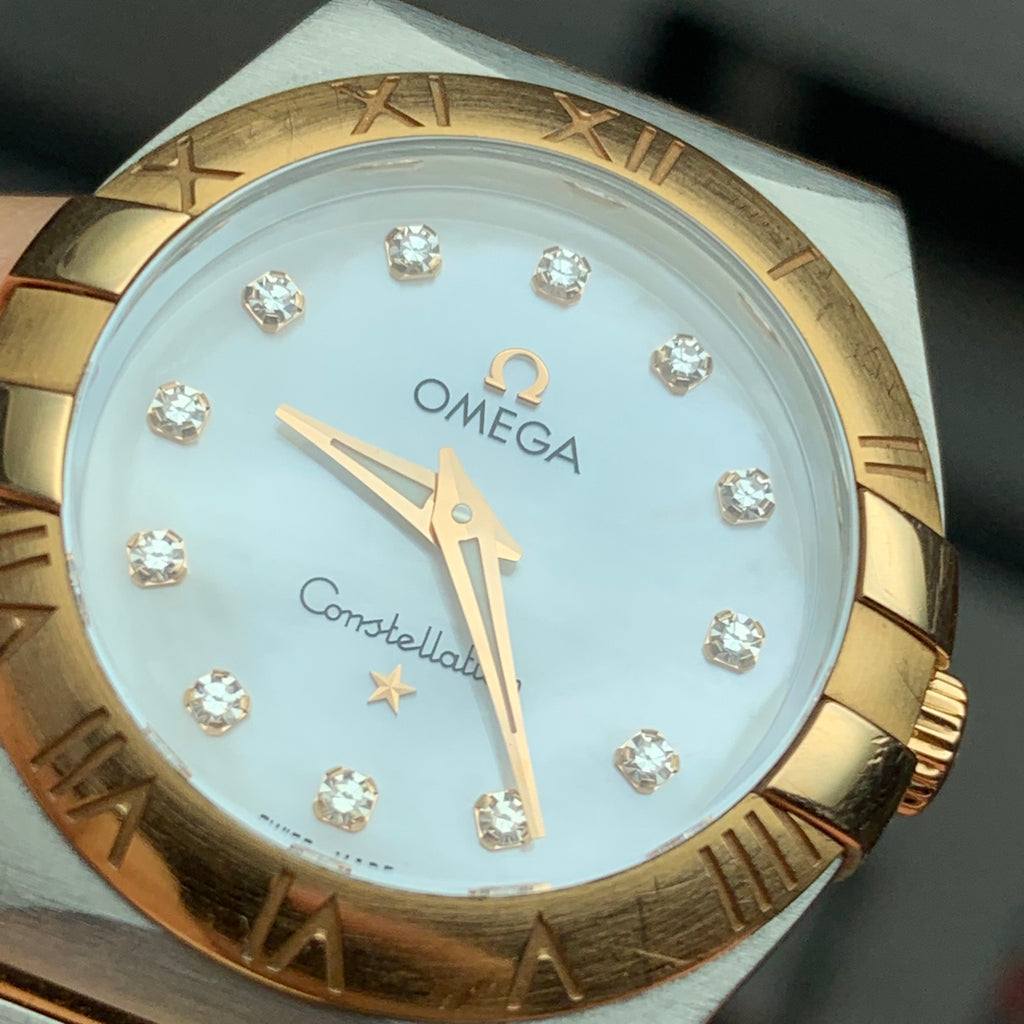 Omega constellation 27 millimeters 123.20.27.60.55.001