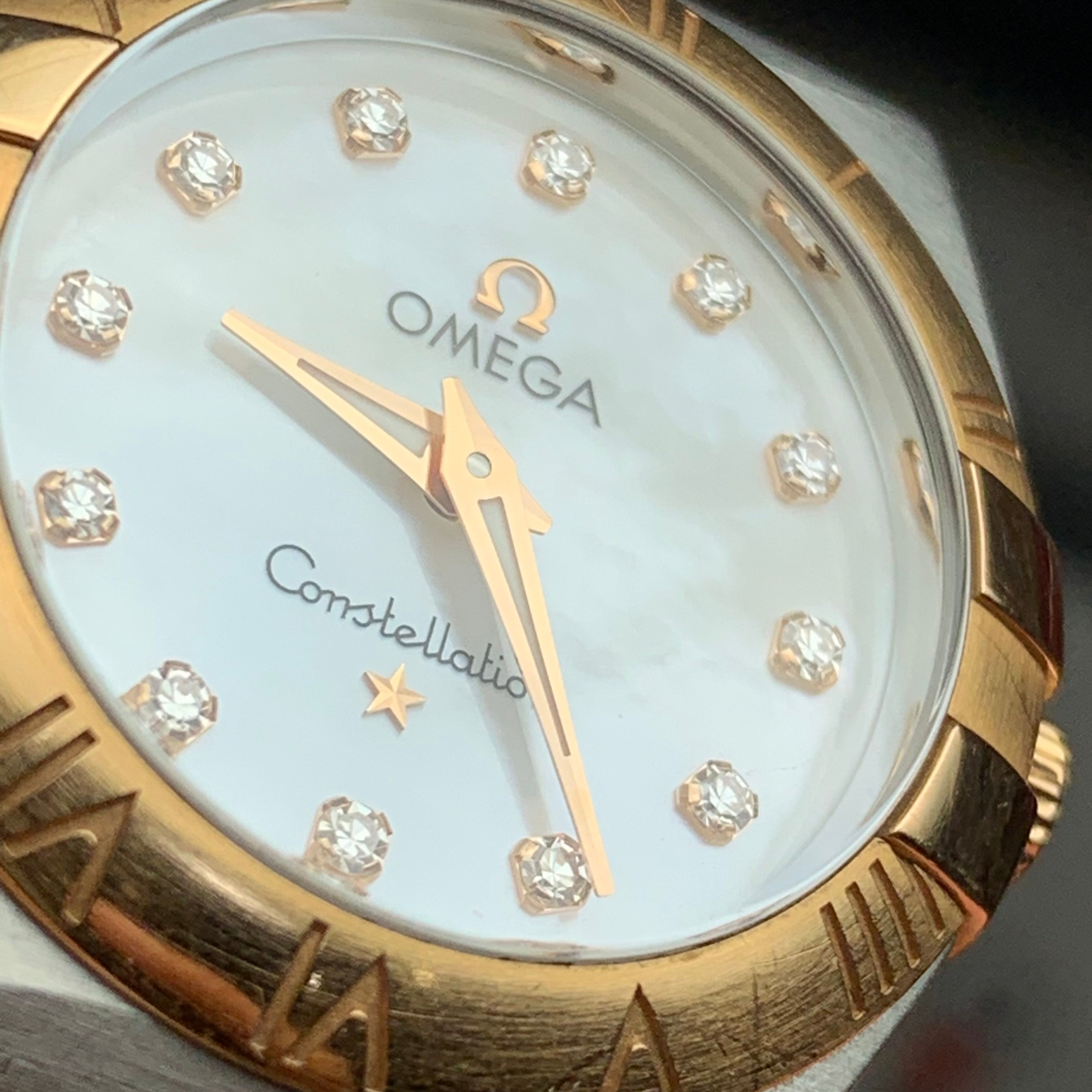 Omega constellation 27 millimeters 123.20.27.60.55.001