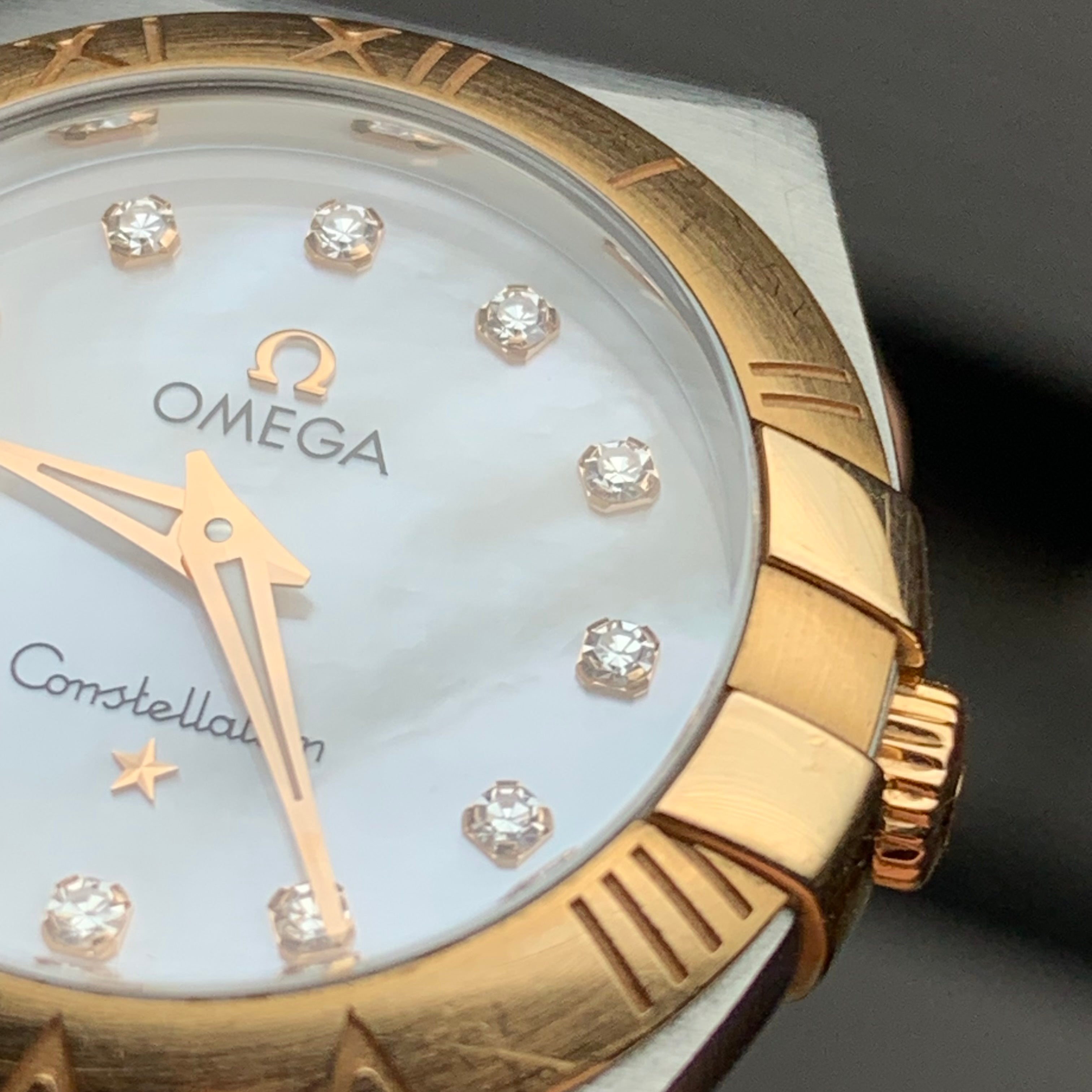 Omega constellation 27 millimeters 123.20.27.60.55.001