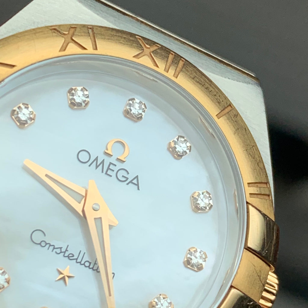 Omega constellation 27 millimeters 123.20.27.60.55.001