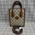Gucci GG Retro Collection Canvas Beige Tote 671623 92TCG 8563