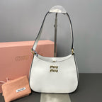 Miu Miu White Shoulder Bag