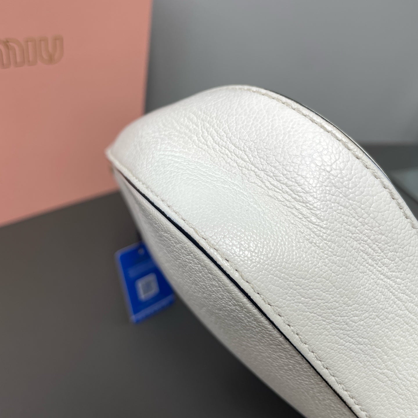 Miu Miu White Shoulder Bag