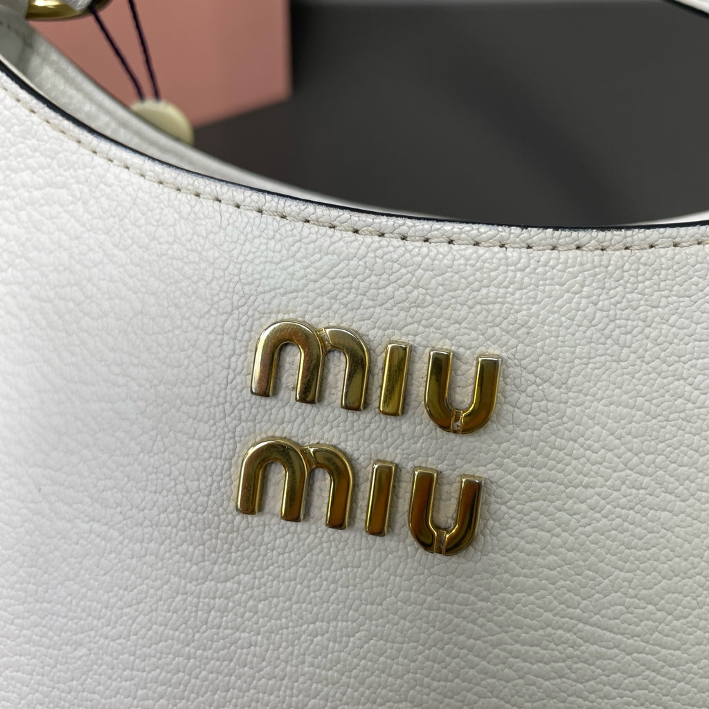 Miu Miu White Shoulder Bag