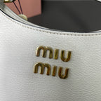 Miu Miu White Shoulder Bag